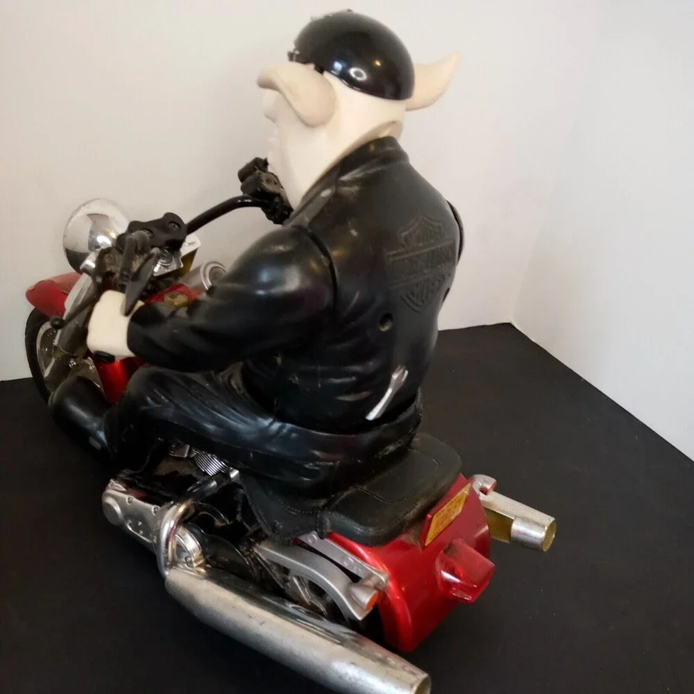 Harley Davidson New Bright Pig Motorcycle Has‎ Music Sounds Light Nonworking